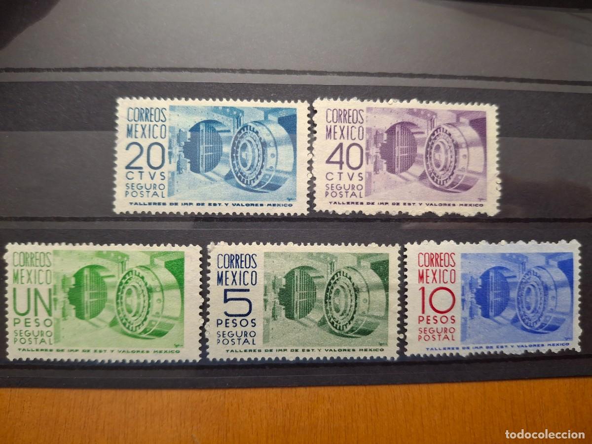 Timbres: HB1664 GRANDES SERIES MUNDIALES sellos en NUEVO* MEXICO 1950 caja fuerte 5 valores