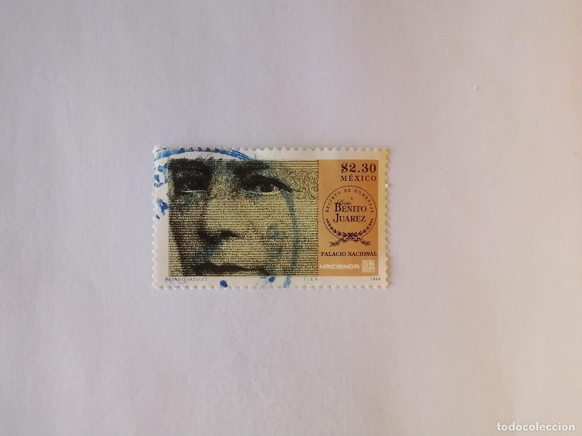 Timbres: A&Ntilde;O 1998 M&Eacute;XICO SELLO USADO