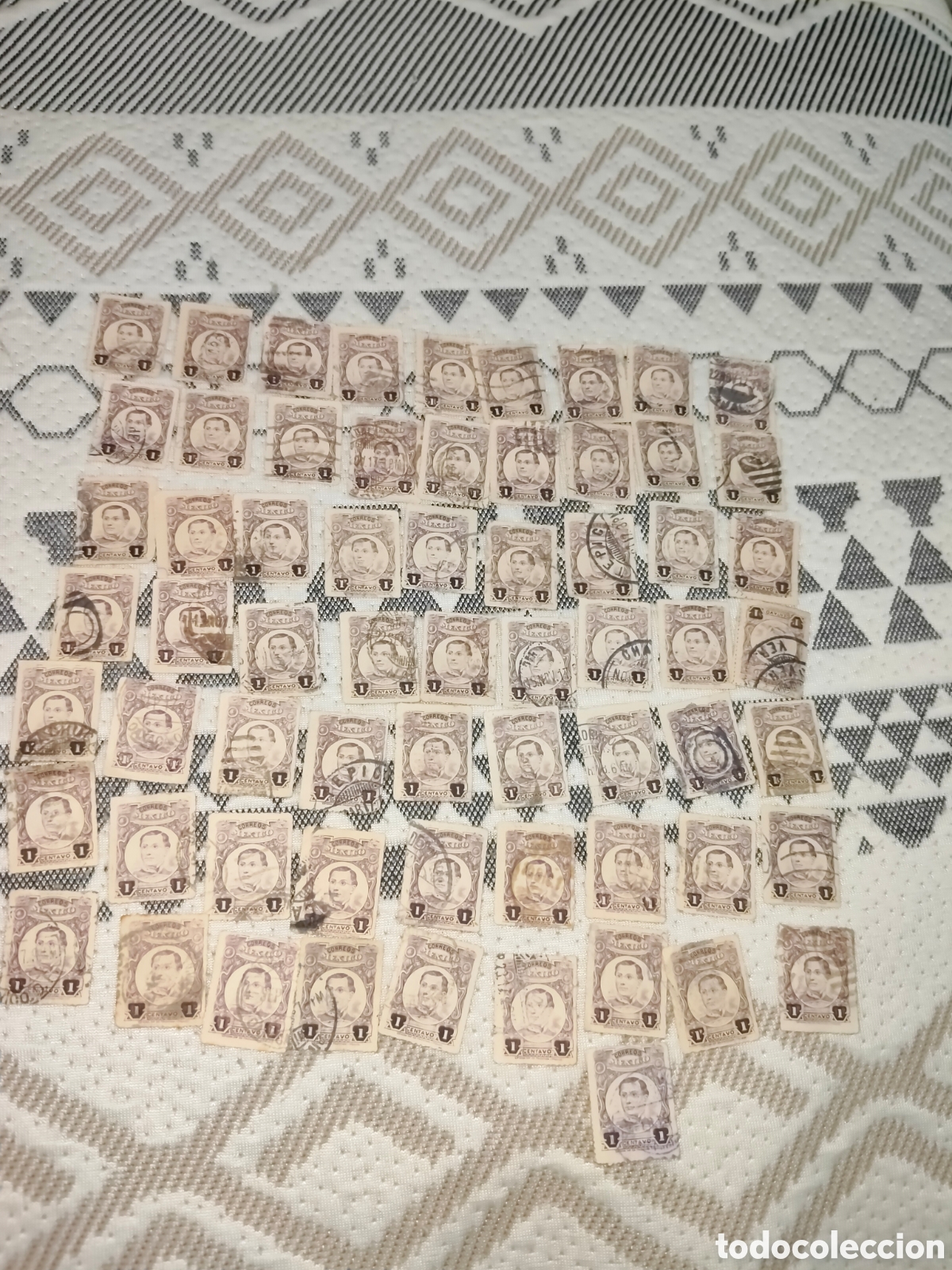Sellos: 64 Sellos de M&eacute;xico Ignacio Zaragoza pol&iacute;tico y militar 1917