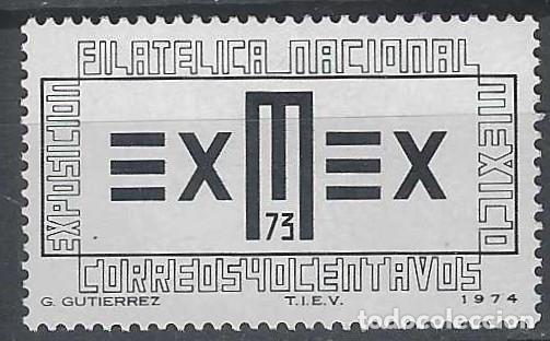 Sellos: M&Eacute;XICO 1974 - EXPO. FILAT&Eacute;LICA INTERNACIONAL &rdquo;EXMEX 73&rdquo; - MH*