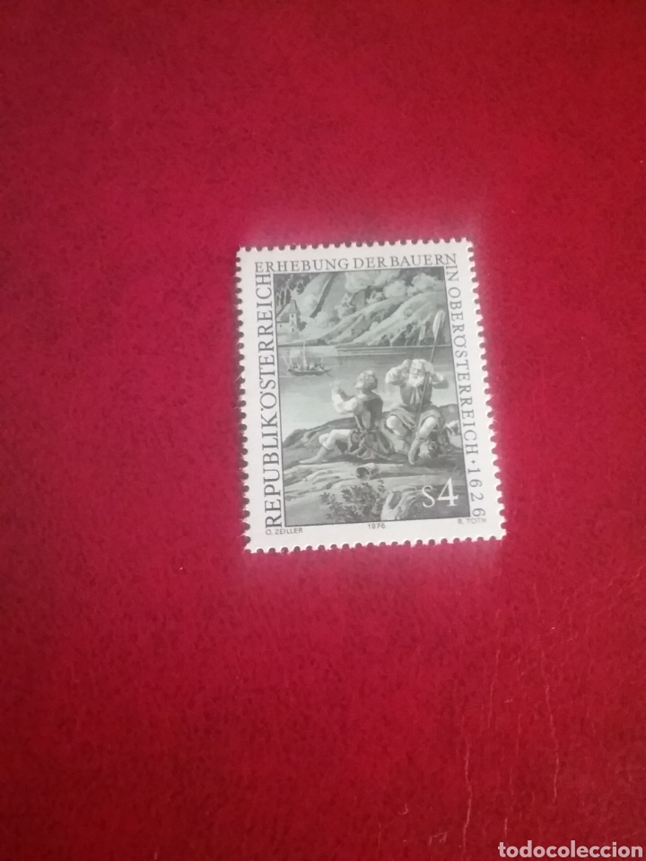Timbres: Sellos Austria (Osterreich) nuevos/1976/Levantamiento campesino/barco/monta&ntilde;as/militar/