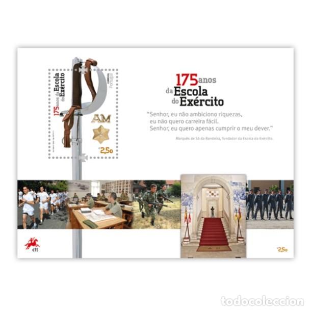 Sellos: Portugal ** & 175 A&ntilde;os de la Escuela del Ej&eacute;rcito 2012 (4535)