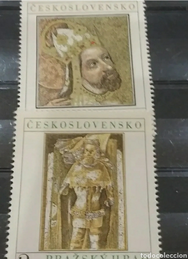 Selos: Sellos R. Checoslovaquia nuevos/1978/tesoros/castillo/Praga/tumba/rey/corona/militar/arte/historia