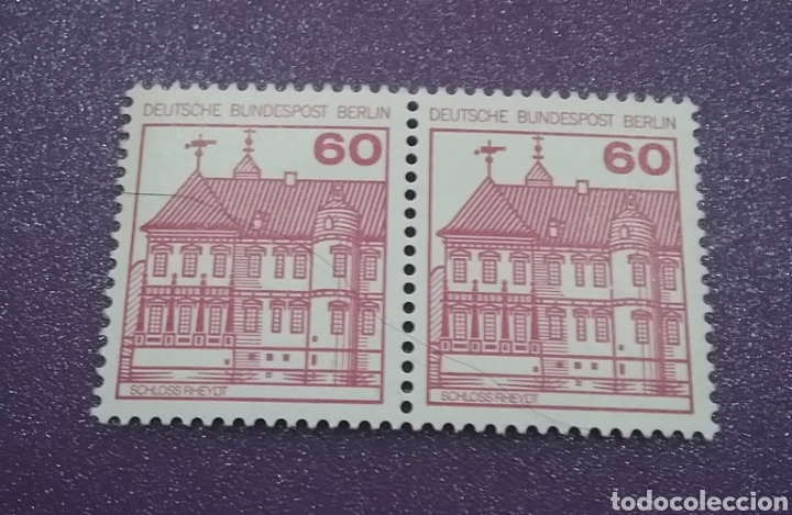 Sellos: Sello Alemania. Berlin nuevo/1979/castillos/palacios/fortaleza/arte/arquitectura/historia/militar/ed