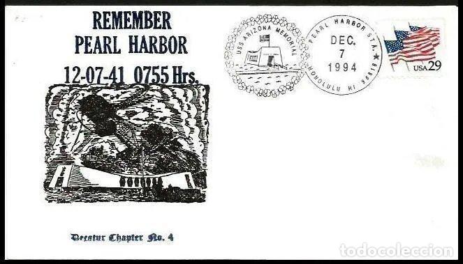 Sellos: USA 1994 II GUERRA MUNDIAL REMEMBER PEARL HARBOR