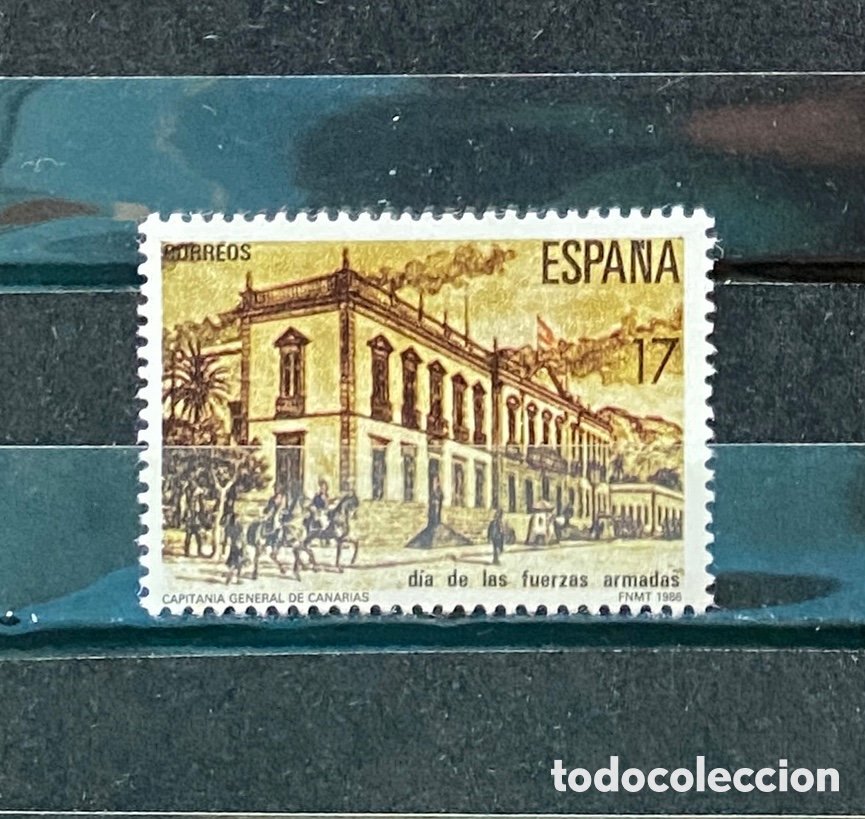 Sellos: Sellos, nuevo, de Espa&ntilde;a 1986 Edifil 2849 Edificios - Foto 1