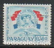 paraguay ivert n 537 a o 1957 homenaje a lo Buy Stamps about