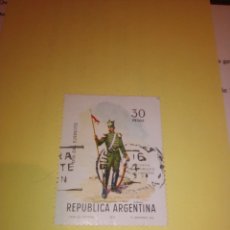 Sellos: UNIFORMES MILITARES ARGENTINA 1971