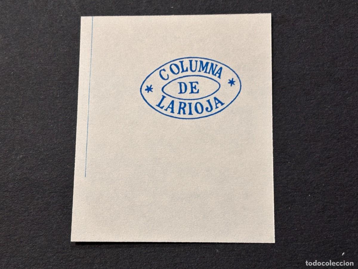 Sellos: SELLO DE COLUMNA DE LA RIOJA - Foto 1