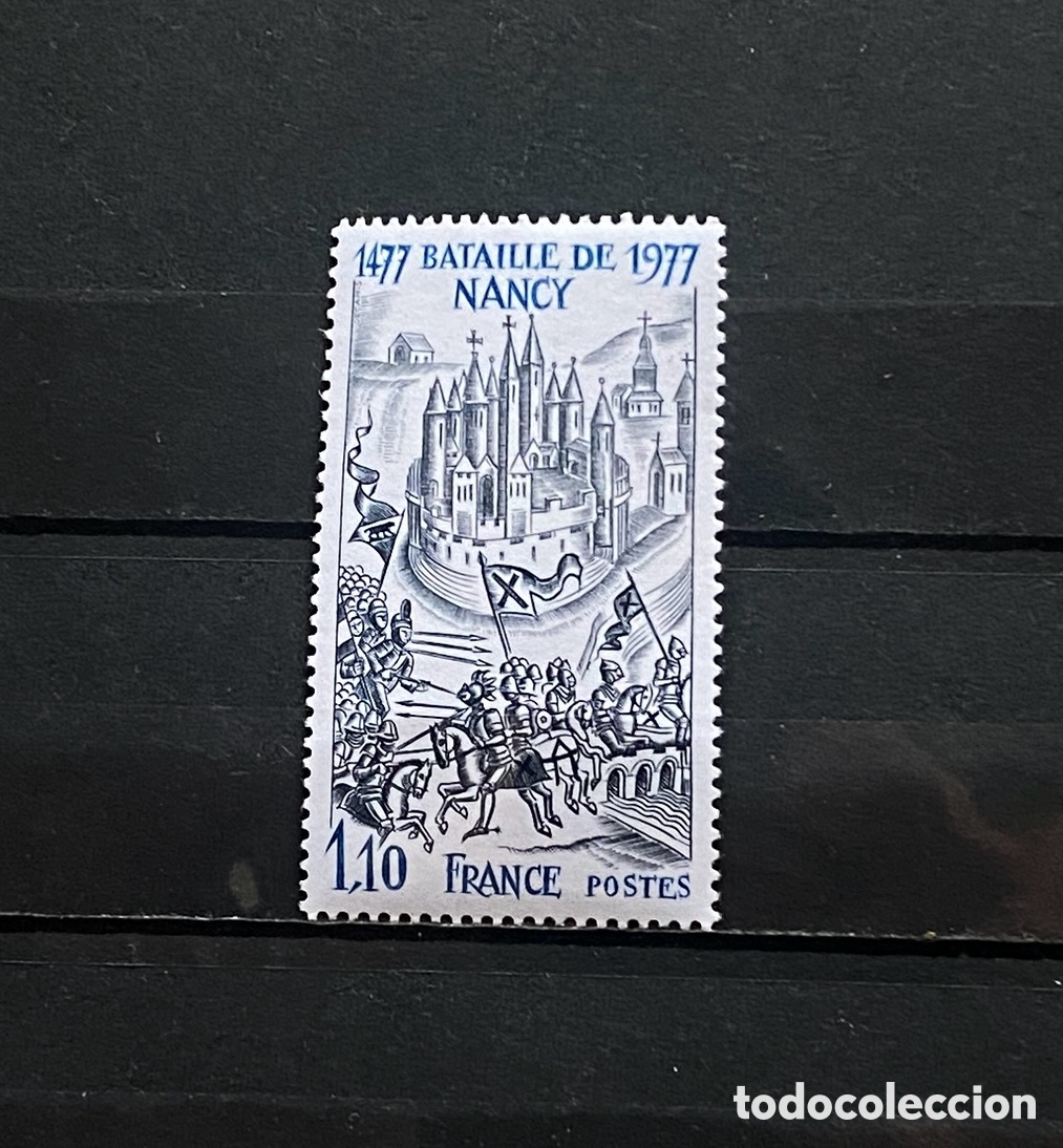 Sellos: Sellos, nuevo, de Francia 1977. Yvert 1943 Castillos
