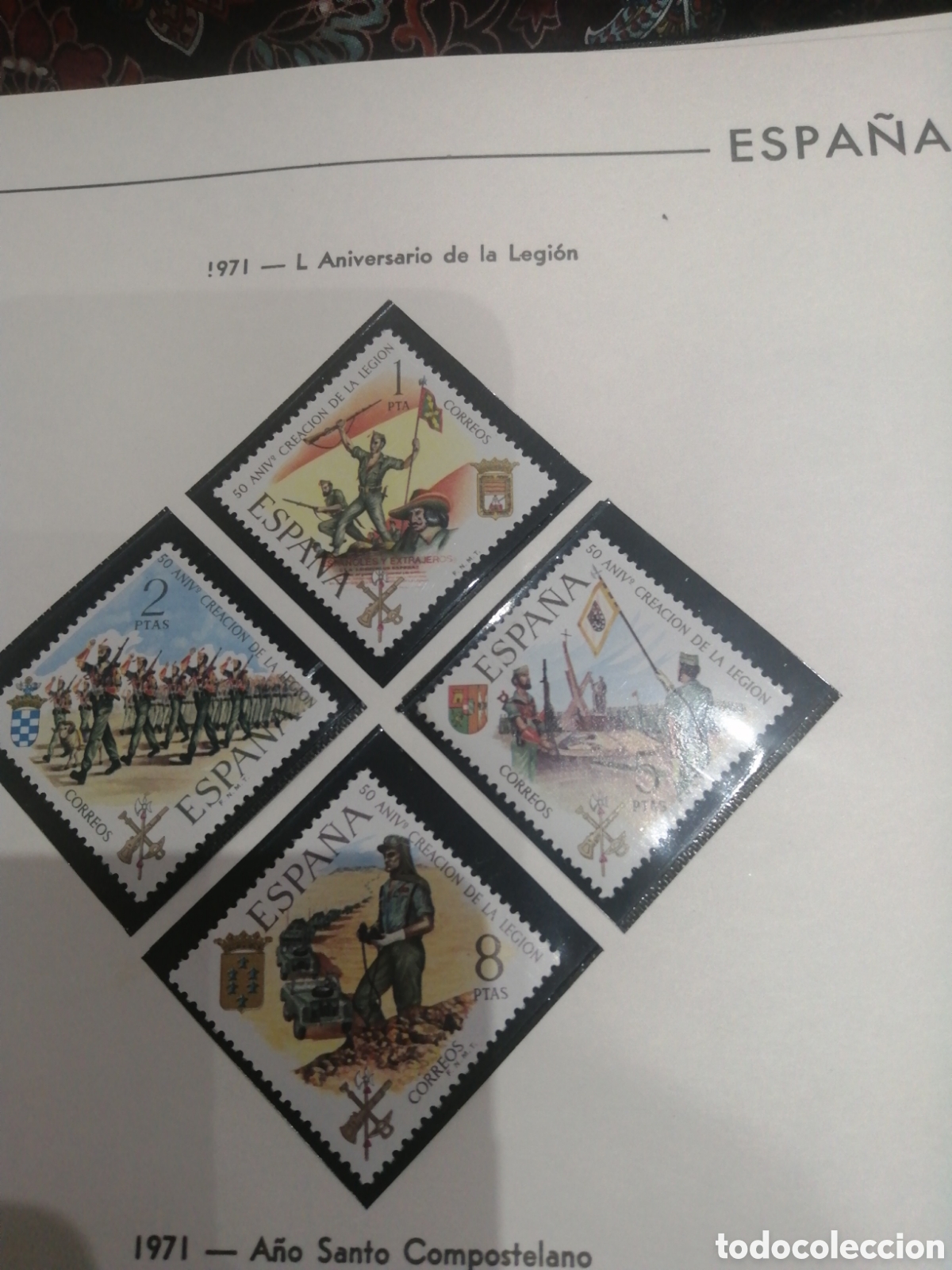 Sellos: L aniversario de la legion