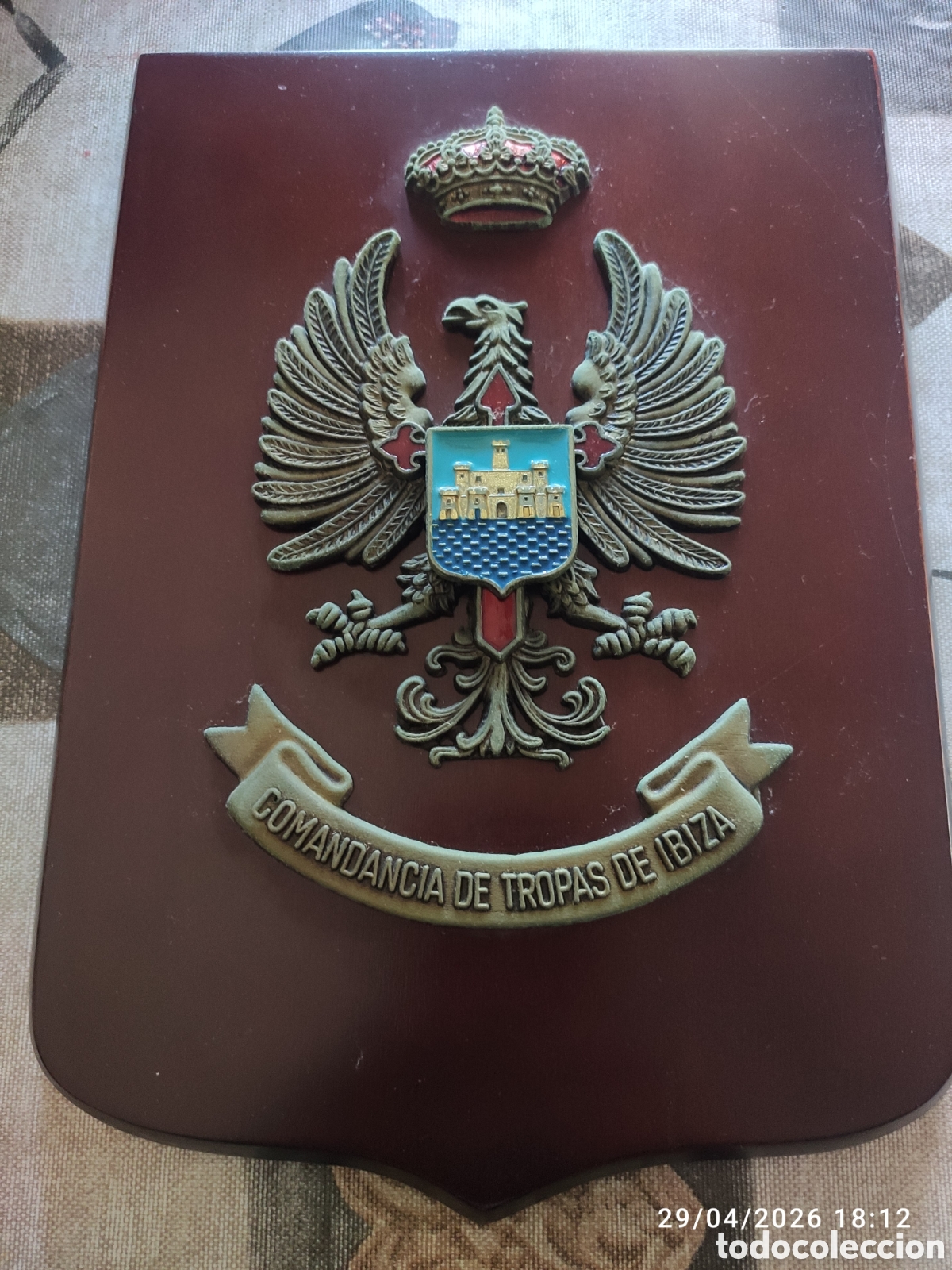 Sellos: Metopa de Comandancia de tropas de Ibiza