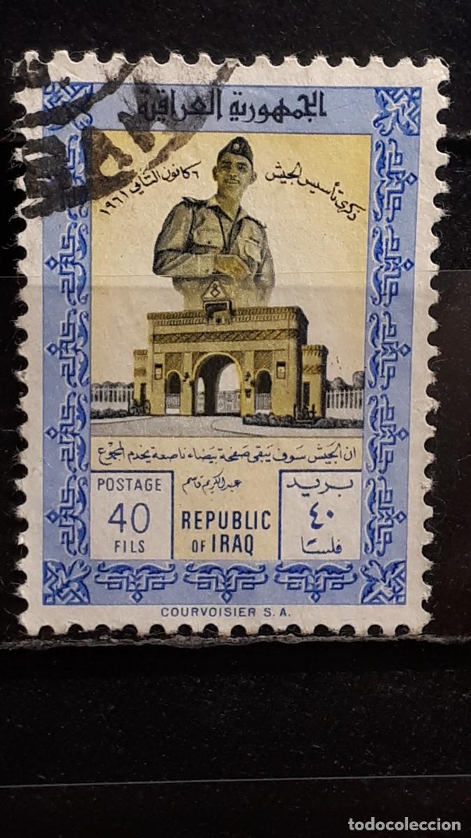 Sellos: MILITAR. IRAK. A&Ntilde;O 1961. &deg;. YVERT 306