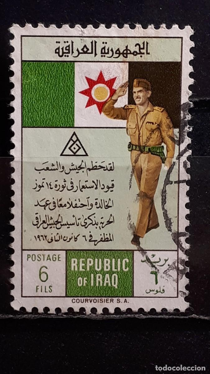 Sellos: MILITAR. IRAK. A&Ntilde;O 1962. &deg;. YVERT 323