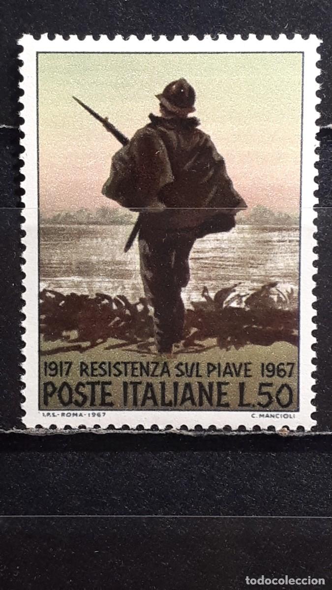 Sellos: MILITAR. ITALIA. A&Ntilde;O 1967. **. YVERT 988