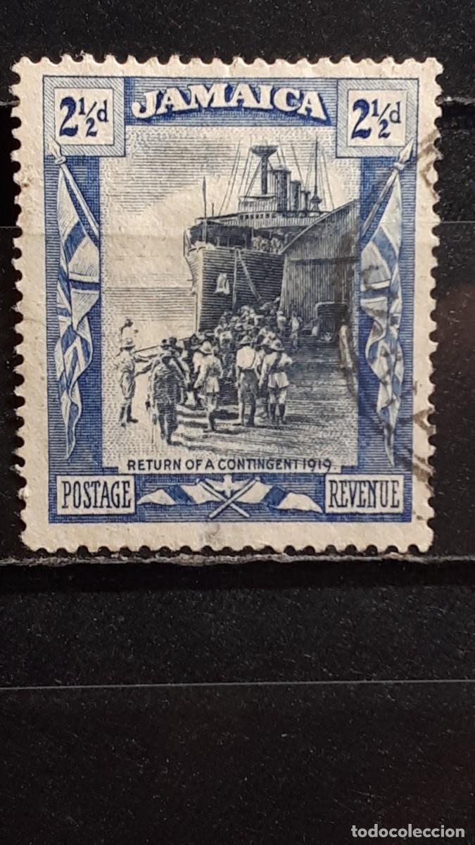 Sellos: MILITAR. JAMAICA. &deg;. A&Ntilde;O 1920-1. YVERT 85