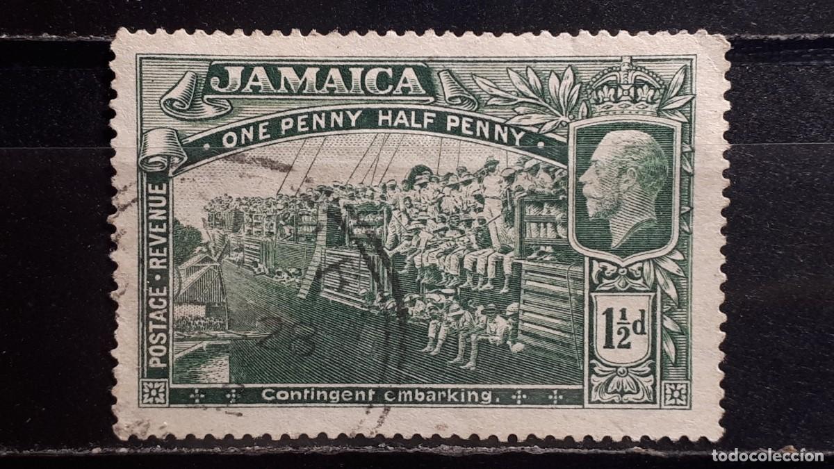 Sellos: MILITAR. JAMAICA. &deg;. A&Ntilde;O 1919-20. YVERT 78