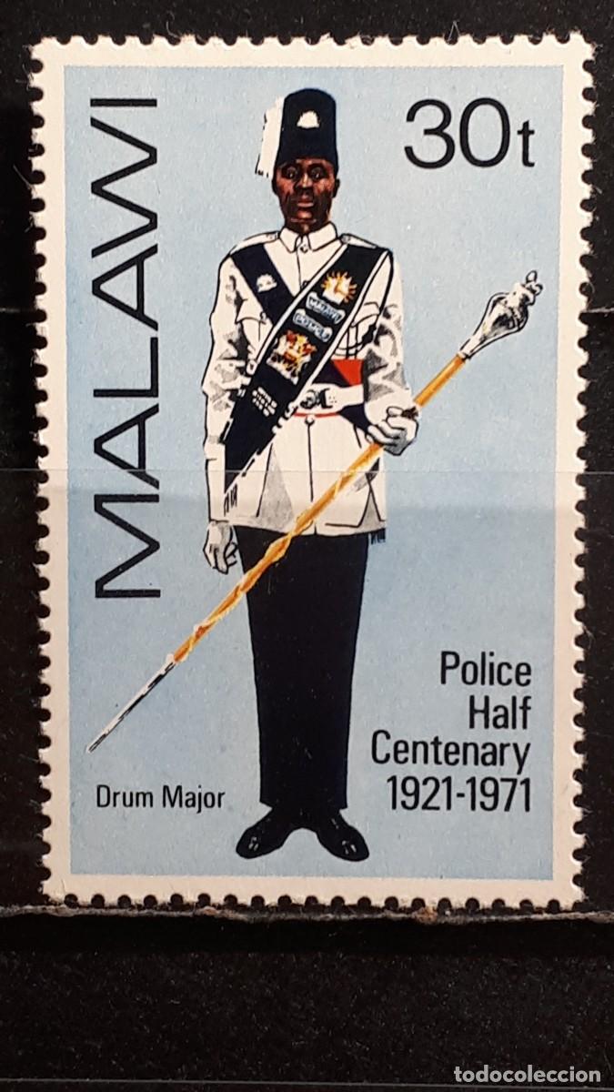 Sellos: MILITAR. MALAWI. **. A&Ntilde;O 1971. YVERT 173