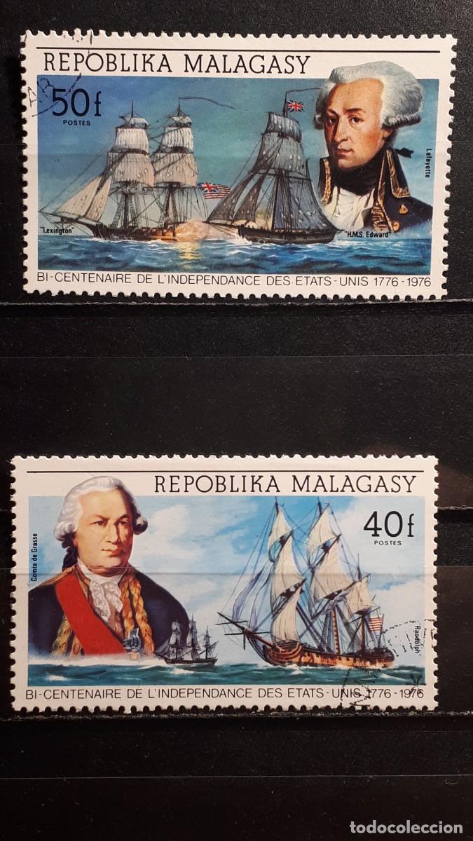 Sellos: MILITAR. MADAGASCAR. *. A&Ntilde;O 1975. YVERT 560/1