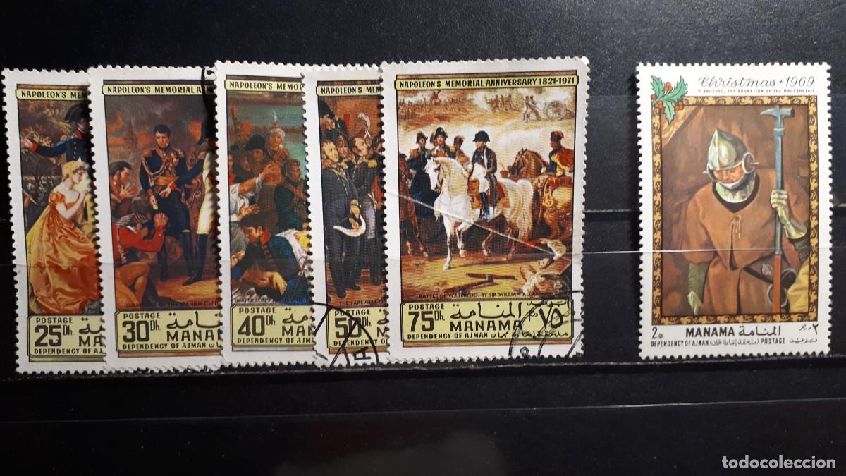 Sellos: MILITAR. MANAMA. &deg;. A&Ntilde;O 1969-1972. YVERT 73/D