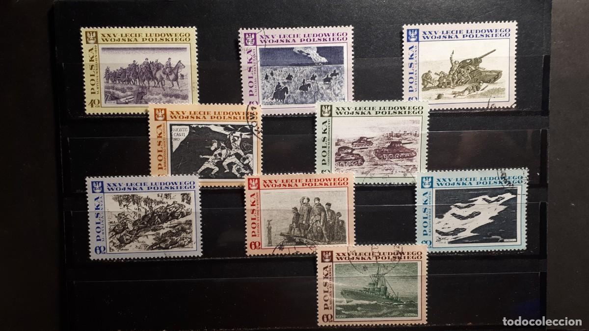 Sellos: MILITAR. POLONIA. &deg;. A&Ntilde;O 1968. YVERT 1722/31, FALTA UNO.