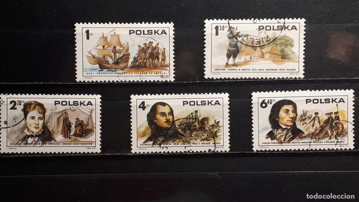 Sellos: MILITAR. POLONIA. &deg;. A&Ntilde;O 1975. YVERT 2238/42