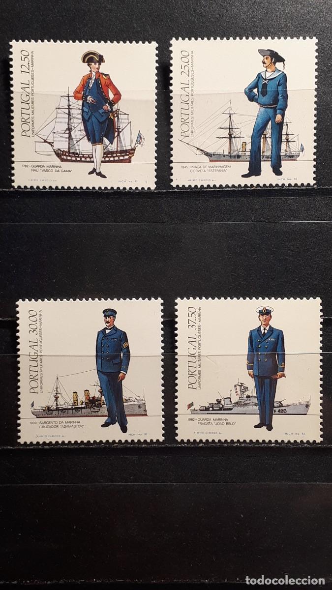 Sellos: MILITAR. POLONIA. **. A&Ntilde;O 1983. YVERT 1565/8