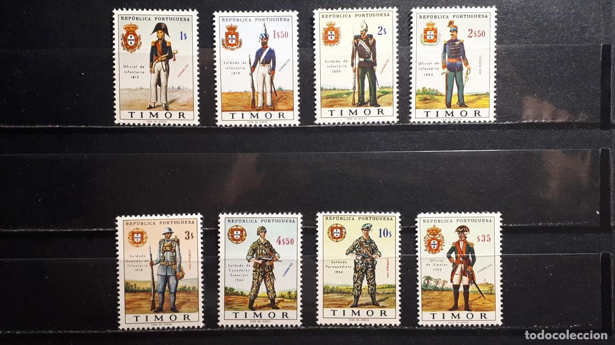 Sellos: MILITAR. TIMOR . **. A&Ntilde;O 1967. YVERT 334/41