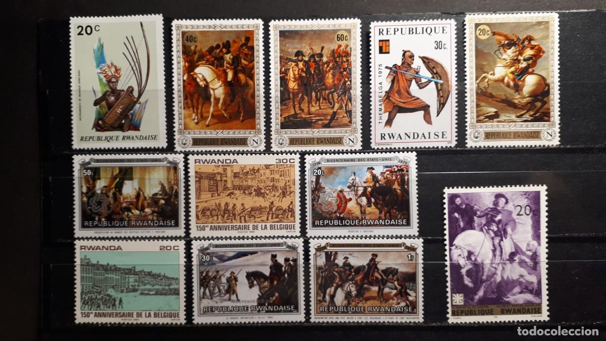 Sellos: MILITAR. RUANDA . **. A CATALOGAR