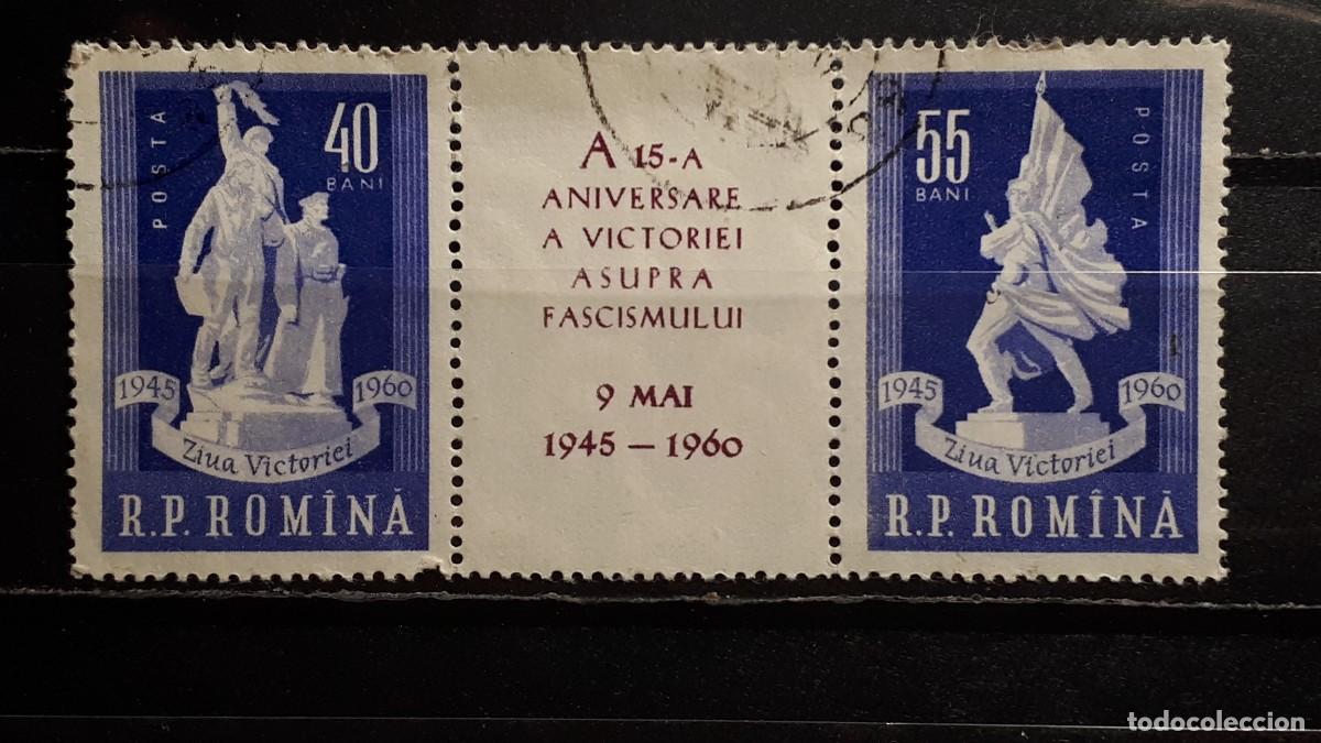 Sellos: MILITAR. RUMAN&Iacute;A . A&Ntilde;O 1960. &deg;. YVERT 2677/8