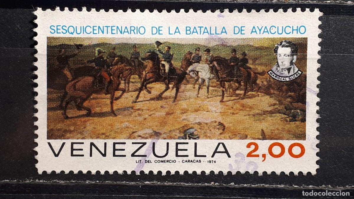 Sellos: MILITAR. VENEZUELA. A&Ntilde;O 1974. &deg;. YVERT 939
