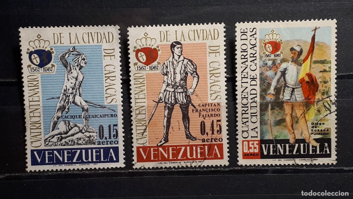 Sellos: MILITAR. VENEZUELA. A&Ntilde;O 1967. &deg;. YVERT A&eacute;reo 911/2. 914