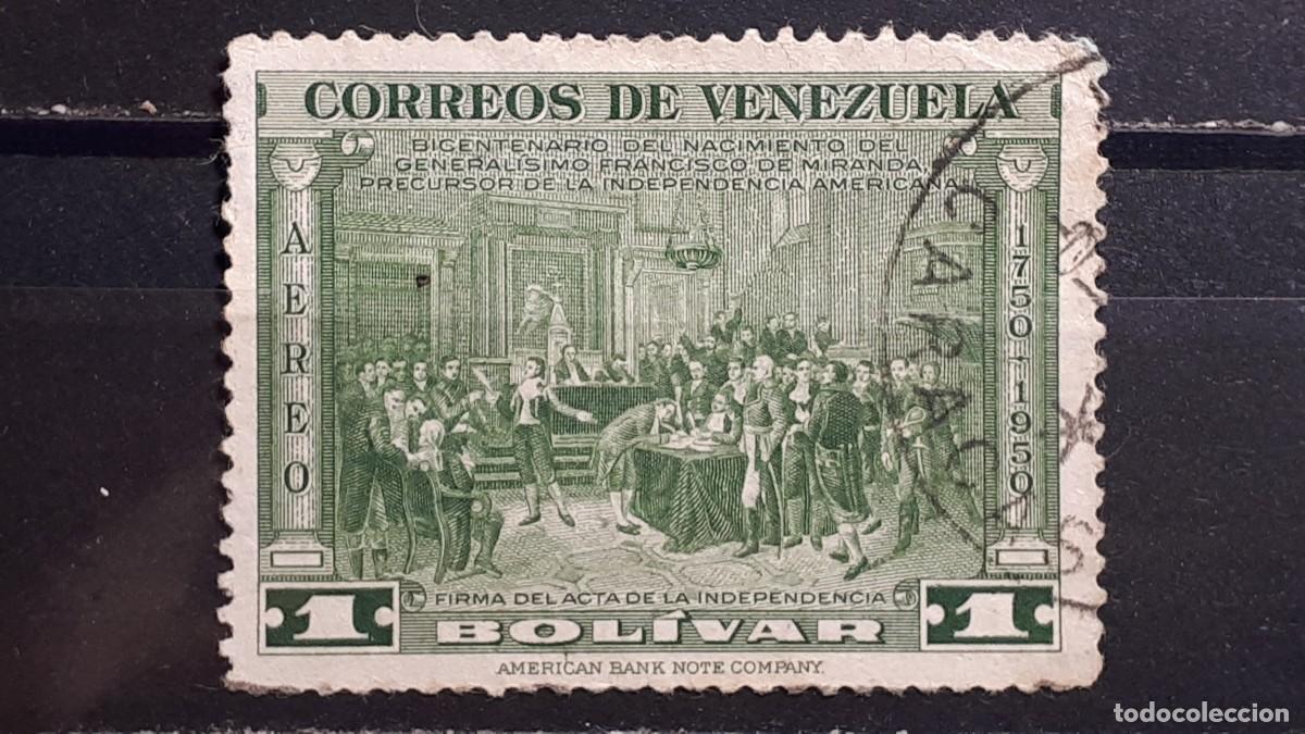 Sellos: MILITAR. VENEZUELA. A&Ntilde;O 1950. &deg;. YVERT A&eacute;reo 309