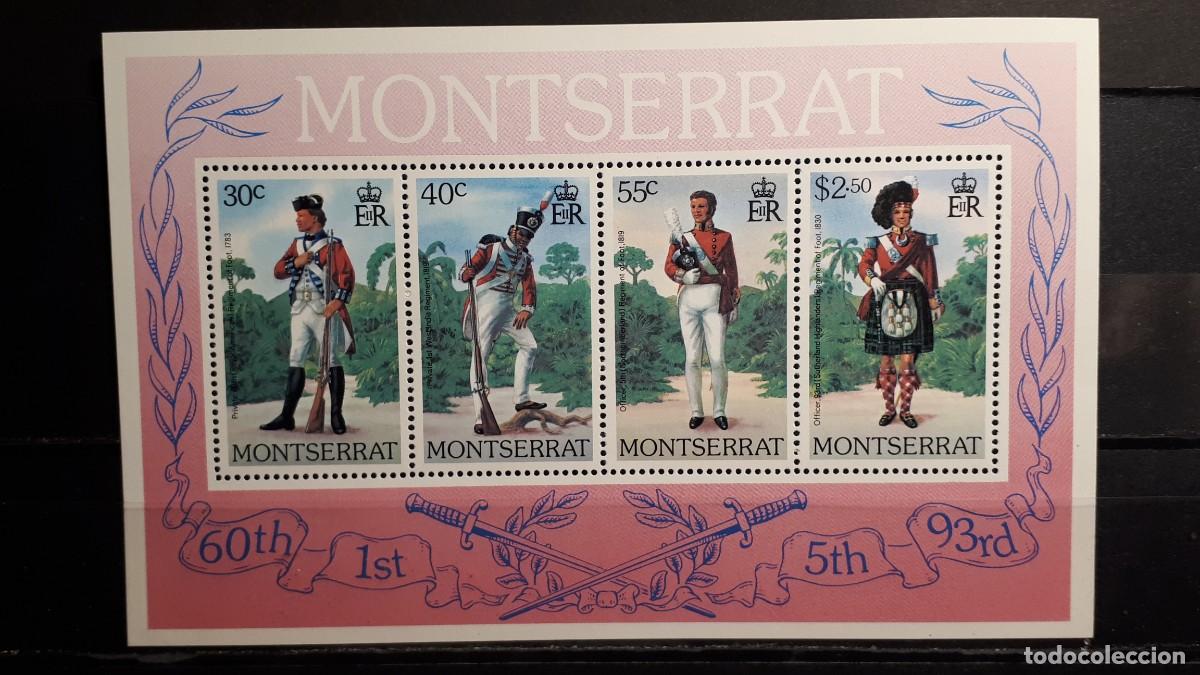 Sellos: MILITAR. MONSERRAT. A&Ntilde;O 1979. **. YVERT H.B.19