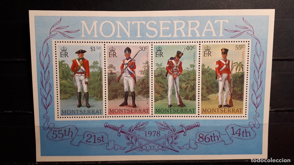 Sellos: MILITAR. MONSERRAT. A&Ntilde;O 1978. **. YVERT H.B.17
