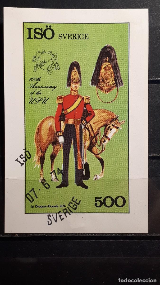 Sellos: MILITAR. SUECIA. A&Ntilde;O 1974. &deg;. H.b. CENICIENTA