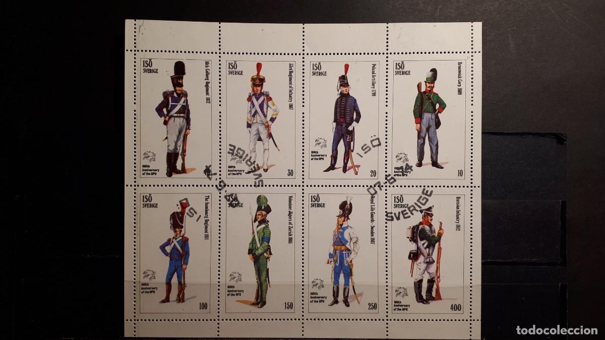 Sellos: MILITAR. SUECIA. A&Ntilde;O 1974. &deg;. H.b. CENICIENTA