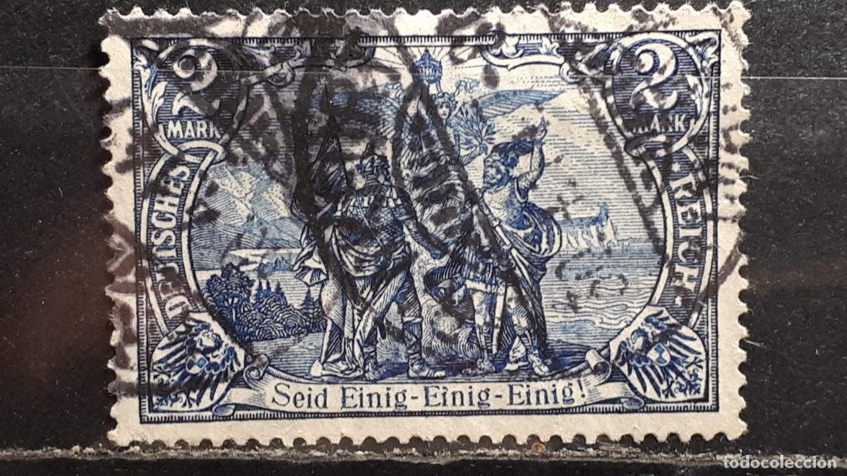 Sellos: MILITAR. ALEMANIA. &deg;. A&Ntilde;O 1905-11. YVERT 93