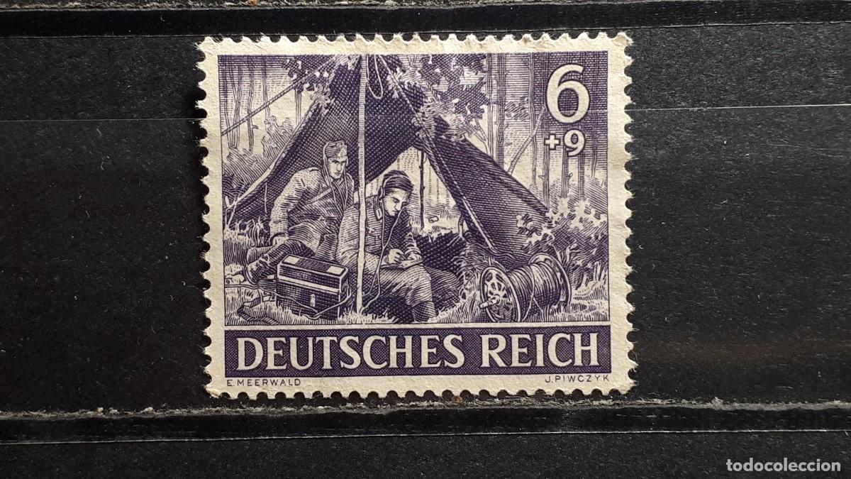 Sellos: MILITAR. ALEMANIA. &deg;/(*). A&Ntilde;O 1943. YVERT 751
