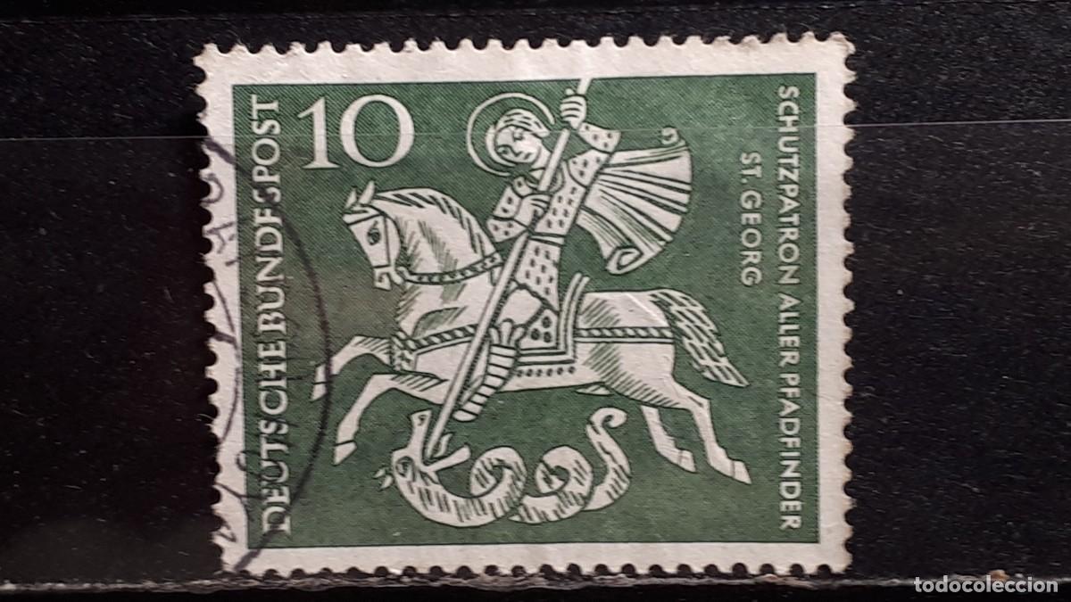 Sellos: MILITAR. ALEMANIA. A&Ntilde;O 1961 &deg;. YVERT 219