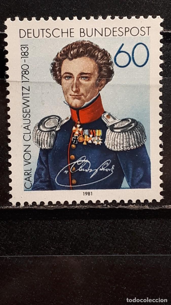 Sellos: MILITAR. ALEMANIA. A&Ntilde;O 1981 **. YVERT 948