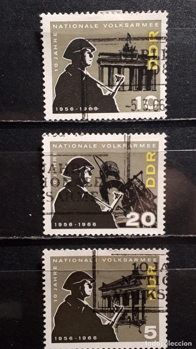 Sellos: MILITAR. ALEMANIA. &deg;. A&Ntilde;O 1966. Yvert 860/2