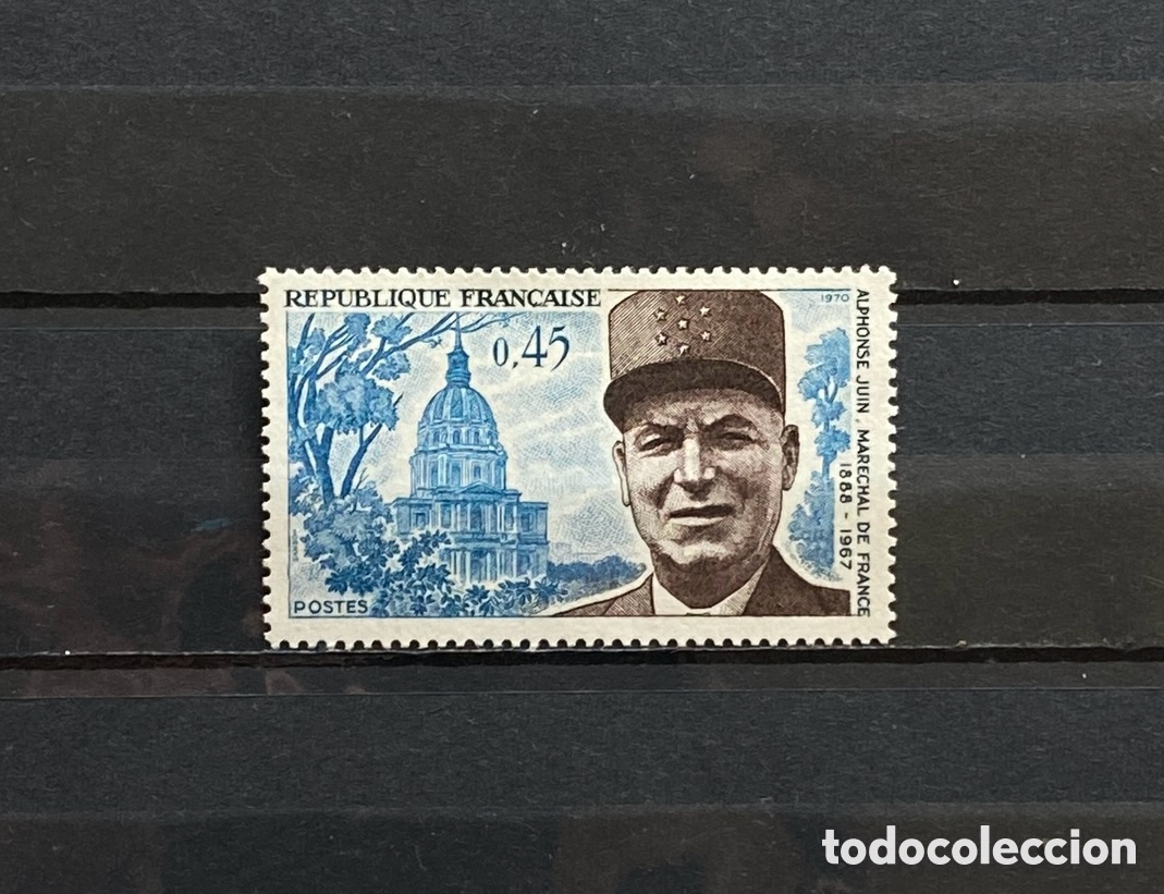 Sellos: Sellos, nuevo, de Francia 1970 Yvert 1630 Personajes