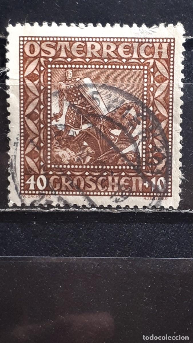 Sellos: MILITAR. AUSTRIA. A&Ntilde;O 1926 &deg;. YVERT 373