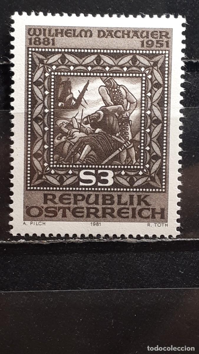 Sellos: MILITAR. AUSTRIA. A&Ntilde;O 1981. **. YVERT 1495