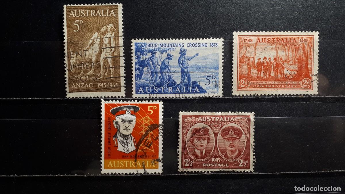 Sellos: MILITAR. AUSTRALIA. &deg;. A CATALOGAR