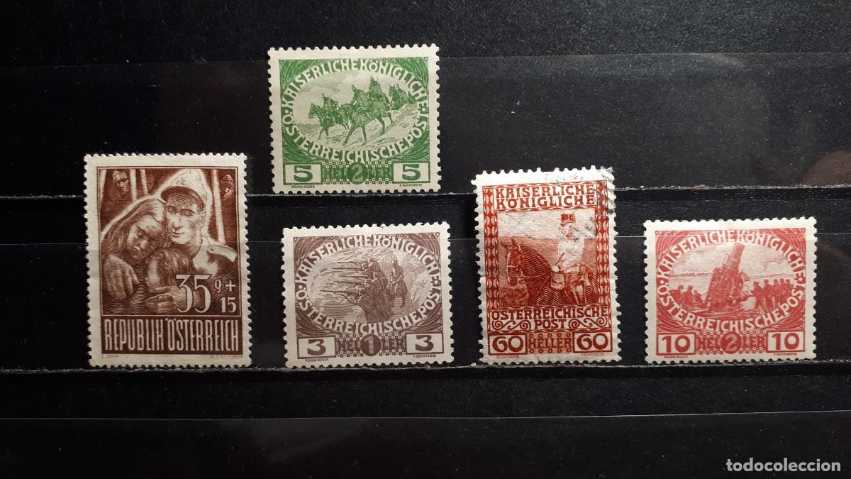 Sellos: MILITAR. AUSTRIA. &deg;/*/(*). A CATALOGAR