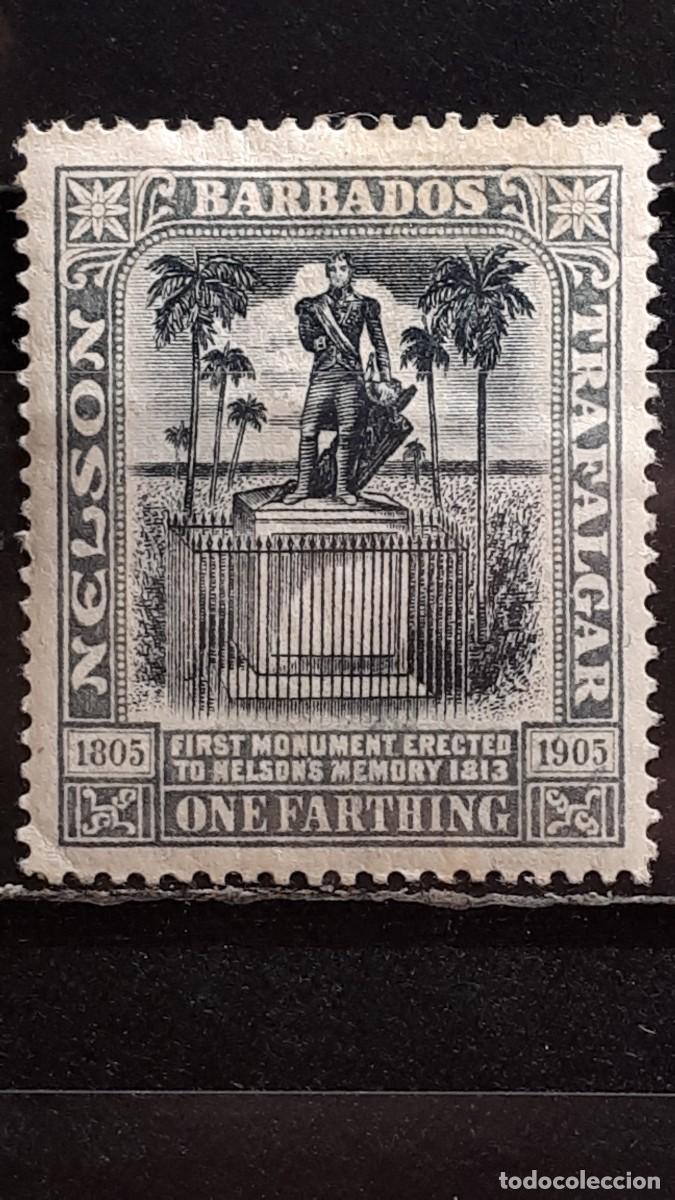 Sellos: MILITAR. BARBADOS. A&Ntilde;O 1905. *. Yvert 76