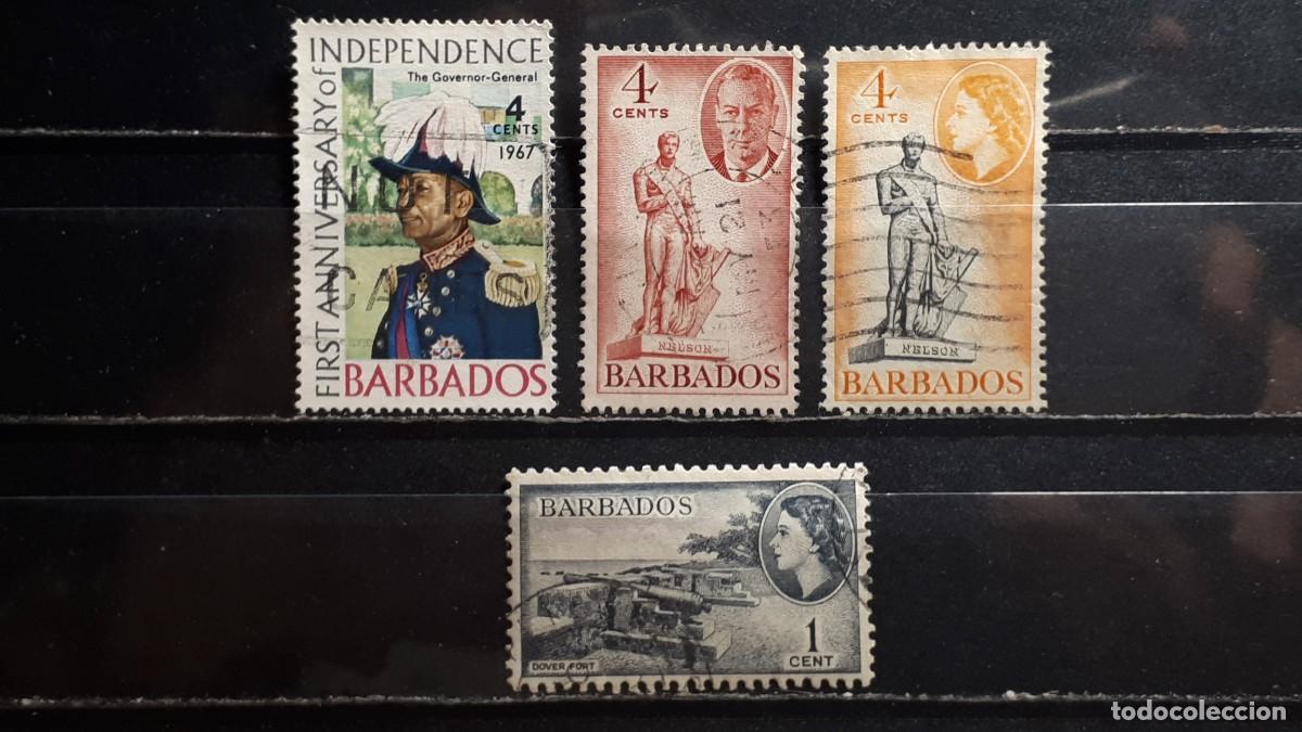 Sellos: MILITAR. BARBADOS. &deg;. A CATALOGAR