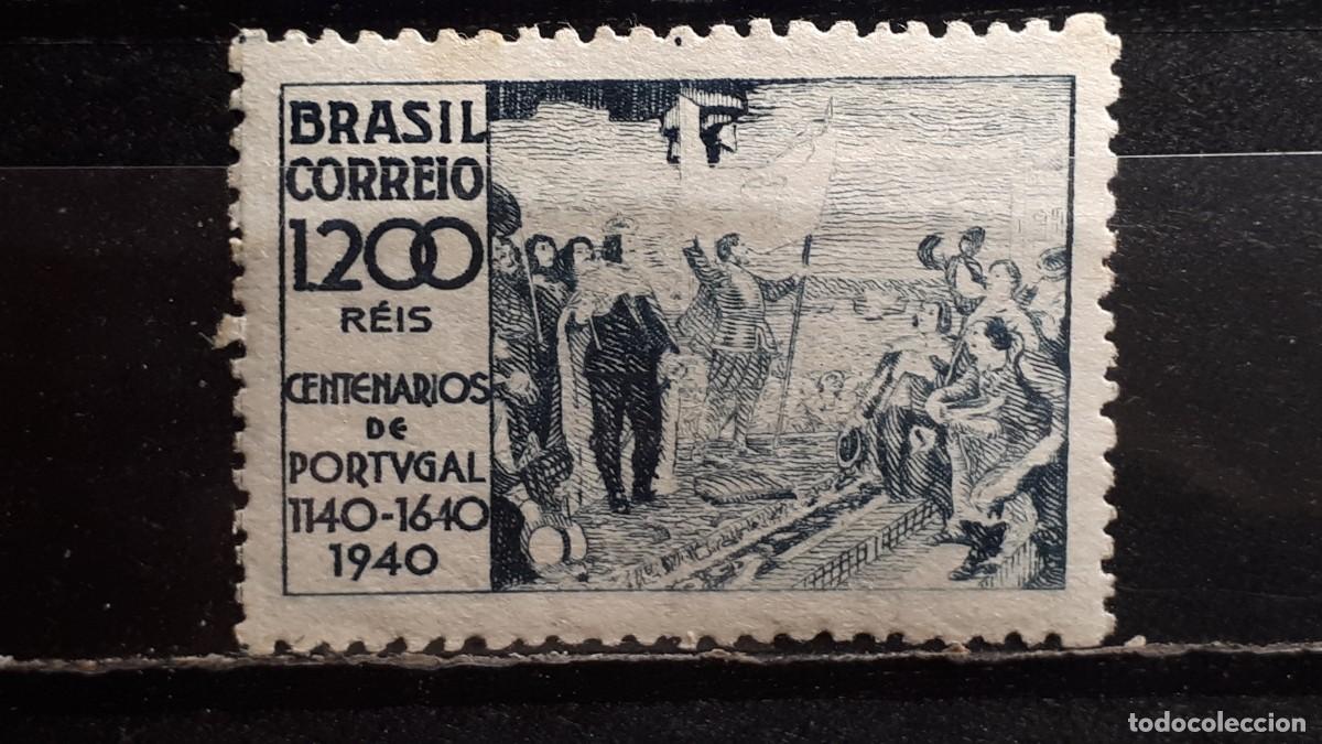 Sellos: MILITAR. BRASIL. A&Ntilde;O 1940. **. YVERT 371